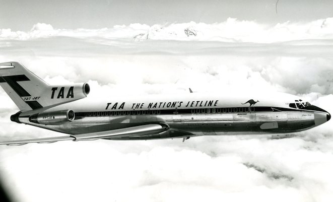 A Trans Australian Airlines Boeing 727. (Boeing)