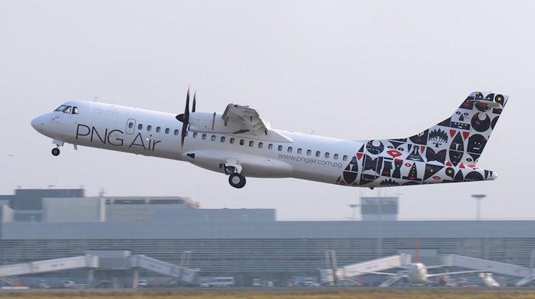 PNG Air is an ATR turboprop operator. (ATR/PNG Air)