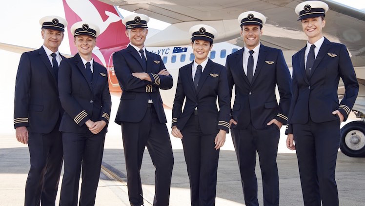 Qantas is one of the few aviation companies willing to speak about its gender balance statistics. (Duncan Killick/Qantas)