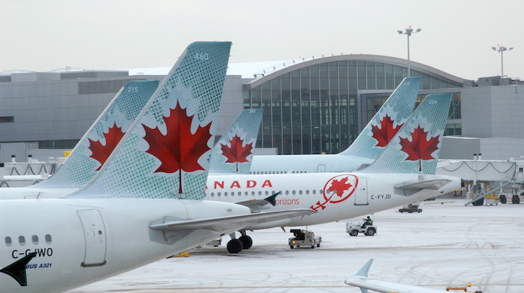 A file image of Air Canada aircraft. (Air Canada)