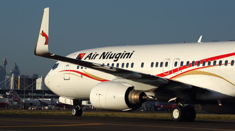 Air Niugini serves Sydney with Boeing 737-800s. (Rob Finlayson)