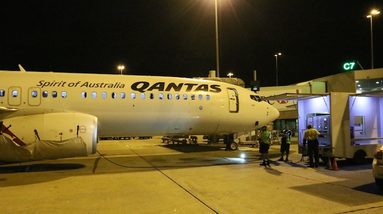 Qantas is using Cyclean on its Boeing 737-800s in Melbourne. (Permagard)