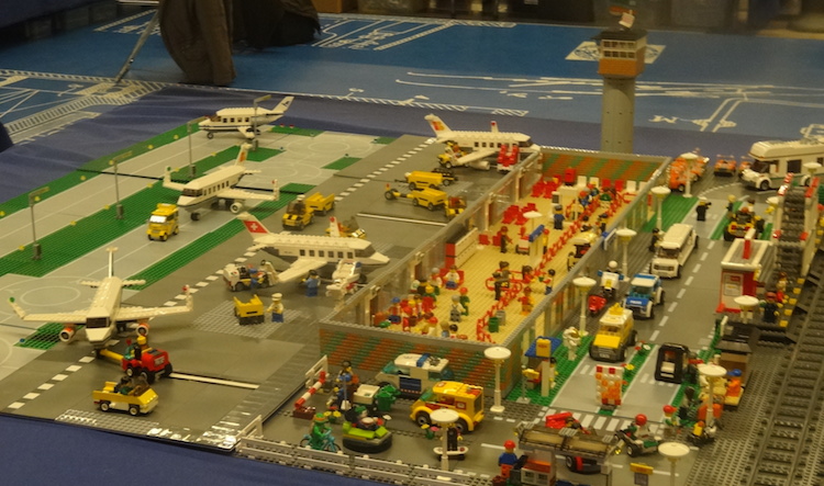 A Lego airport. (Jordiferrer/Wikimedia Commons)