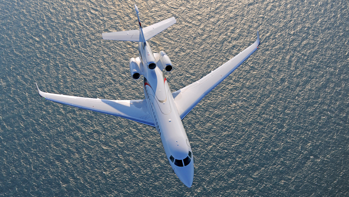Ultra smooth: flying on the Dassault Falcon 8X