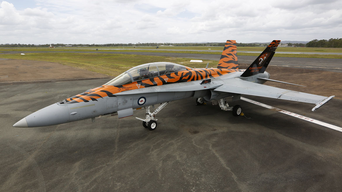 2OCU unveils special scheme as it starts last year of Hornet ops