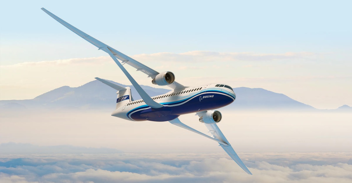 Boeing unveils truss-braced wing concept