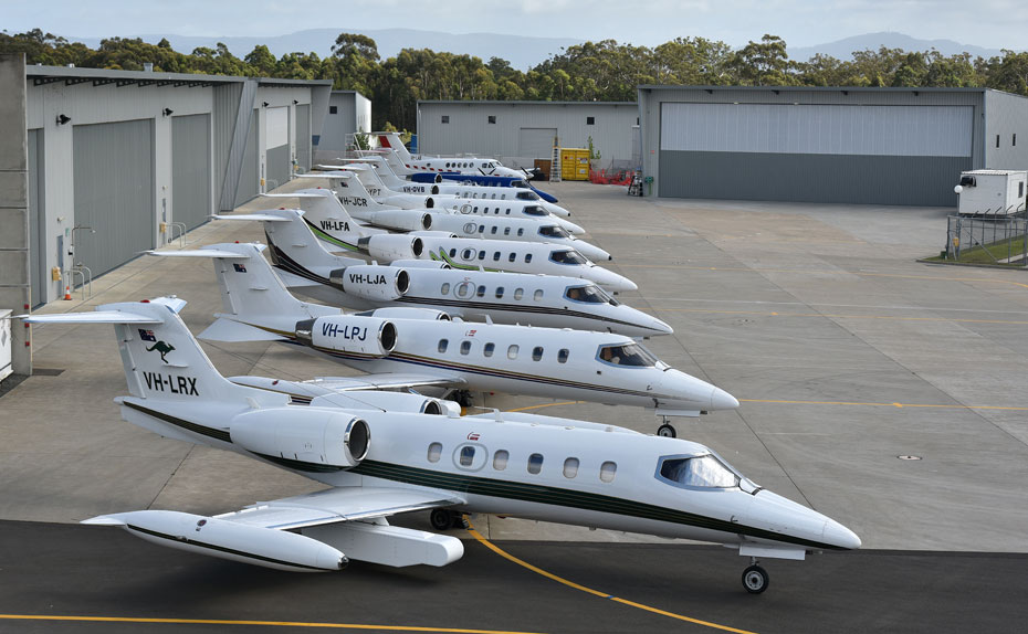 A file image of Air Affairs Learjets. (Air Affairs)