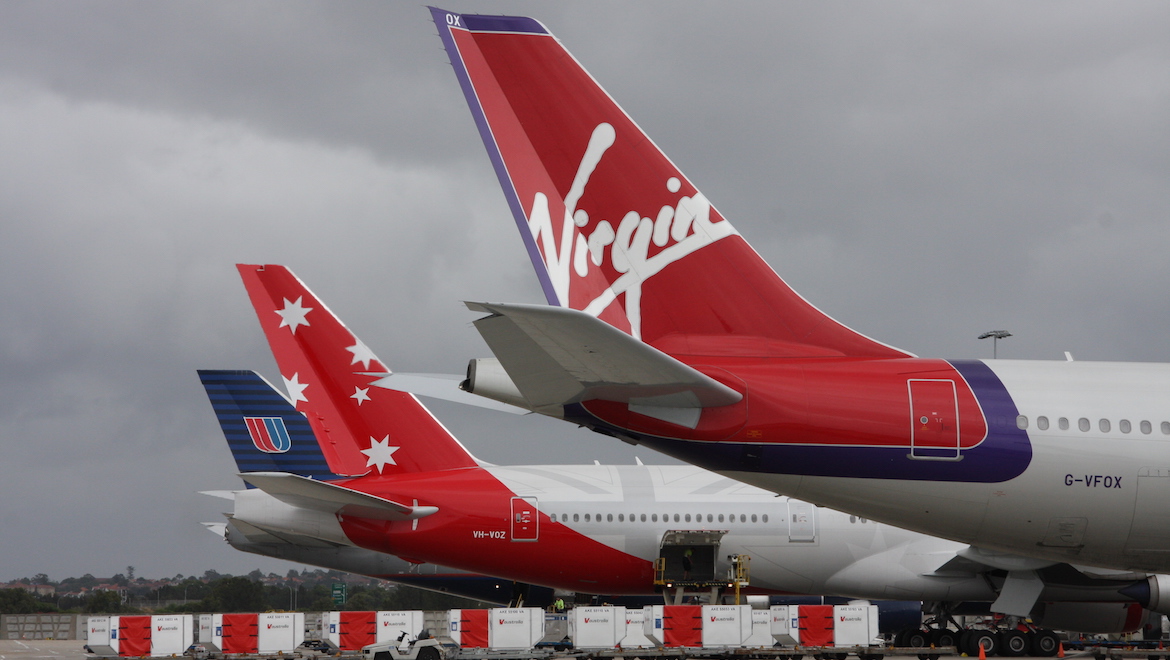 V Australia is challenging United on the Sydney-LA route while working closely with Virgin Atlantic. (Wayne Bradford)