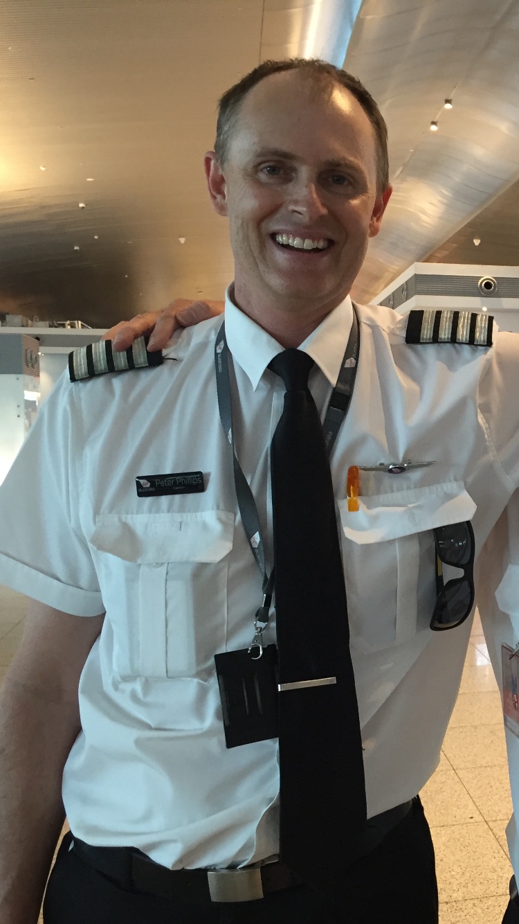 Virgin Australia Regional Airlines Captain Peter Phillips. (Virgin Australia)