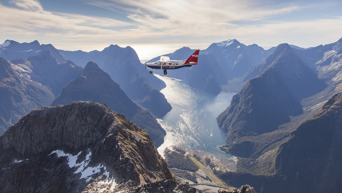 Turbulence in paradise for flightseeing operators at Milford Sound