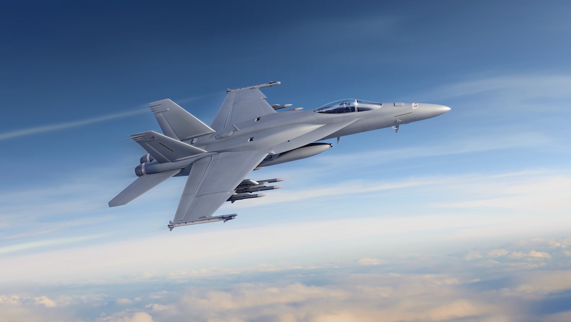 Boeing presents on F/A-18 Block III enhancements at Sea-Air-Space