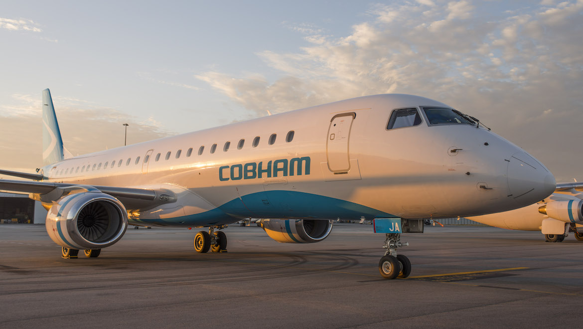 Embraer E190 returns to Cobham fleet for FIFO work