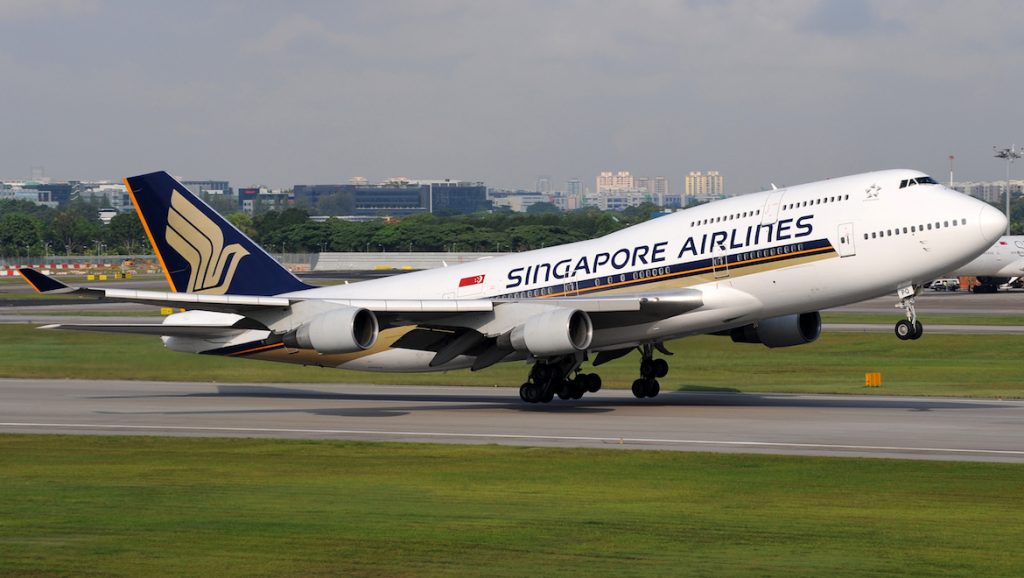  Singapore  Airline Group s passenger carriage dives 99 6 