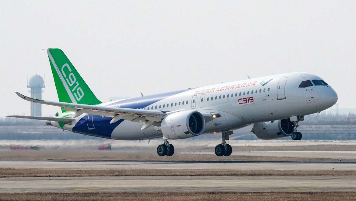 COMAC nears completion on C919, plans to deliver first aircraft in 2021