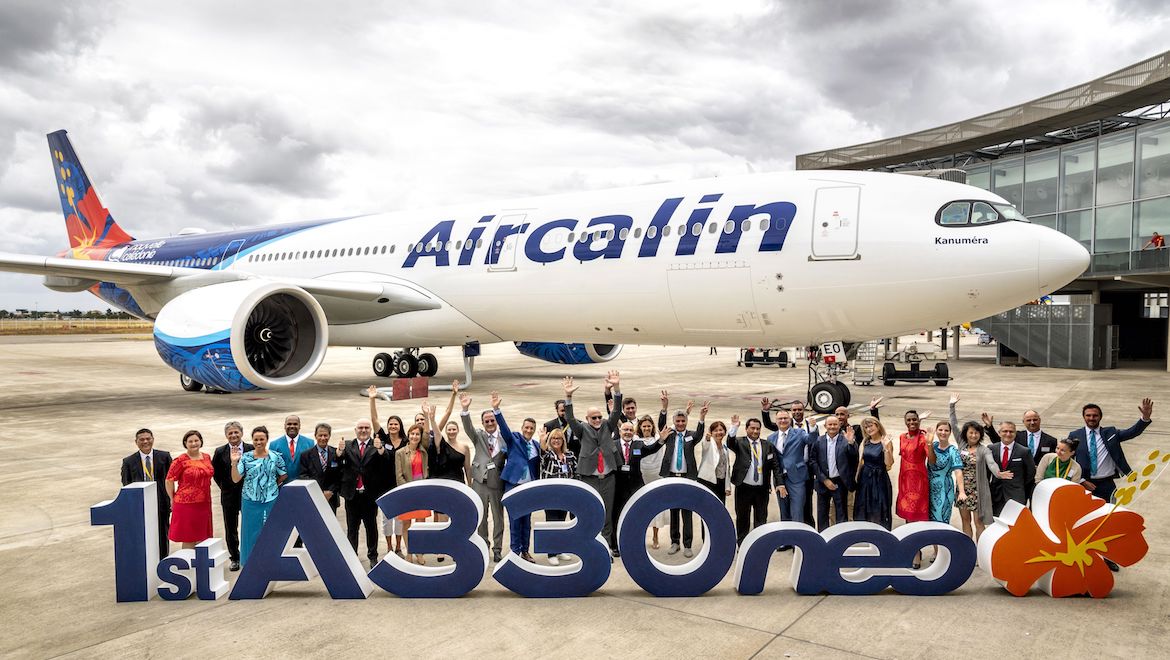 Aircalin the first airline in Oceania to fly the A330neo