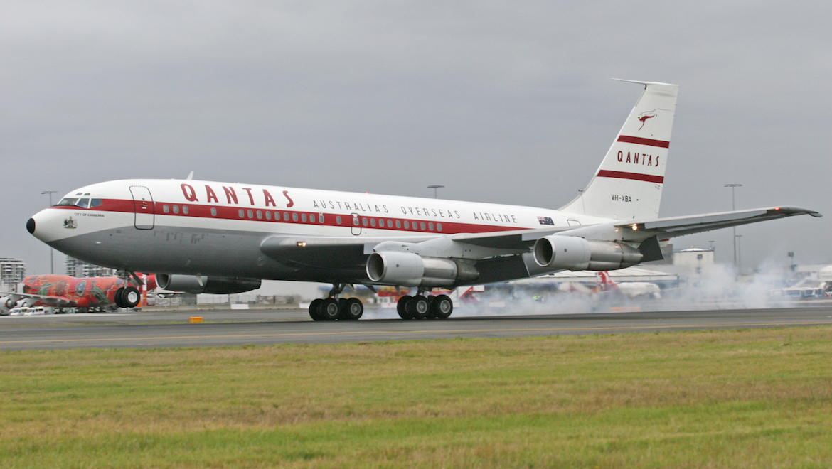 From the archives: Boeing 707 City of Canberra comes home