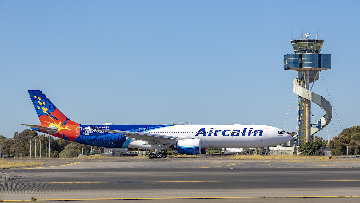 Aircalin begins A330-900 flights to Sydney