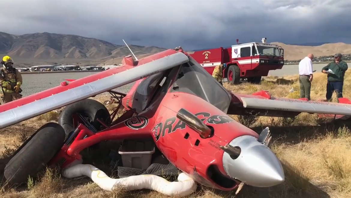 Pilot Mike Patey offers cautionary tale after crashing his Draco