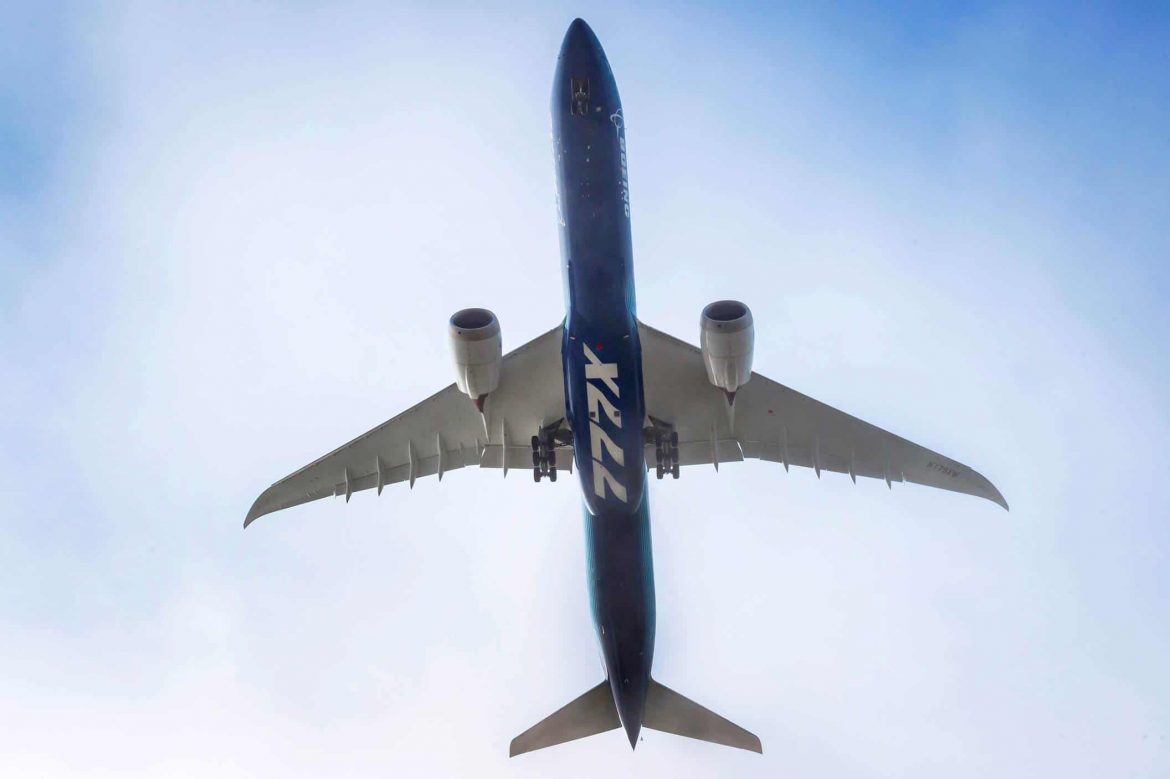 Boeing marks successful 777X maiden flight