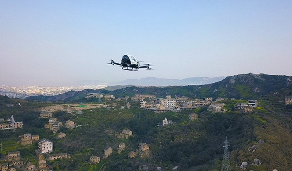 ‘Taxi’ drones to deliver bulky goods in China