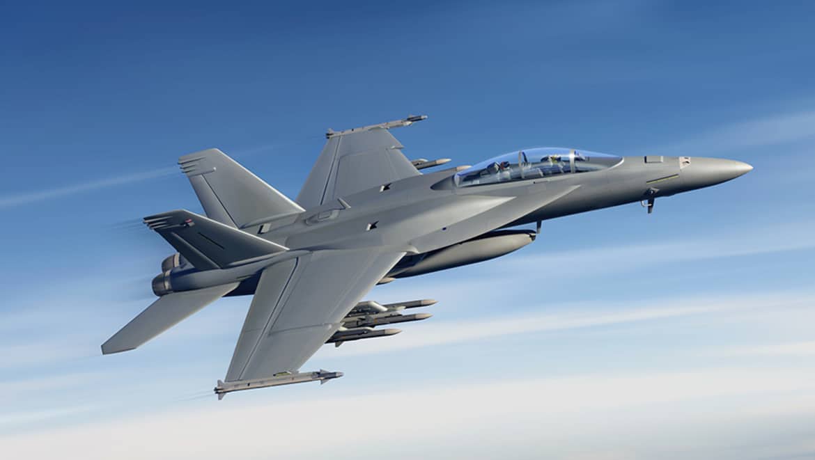 Block III Super Hornet takes to the skies