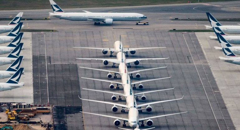 Cathay parks 40% of its fleet ‘to survive’