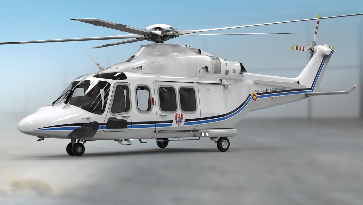 AW139 VVIP to be transport for Colombian President