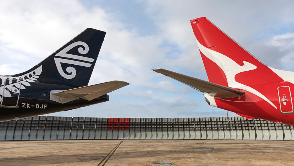 Air New Zealand and Qantas have finished one-two as Australia's most reputable companies for 2019. (Air New Zeaaland/Qantas)