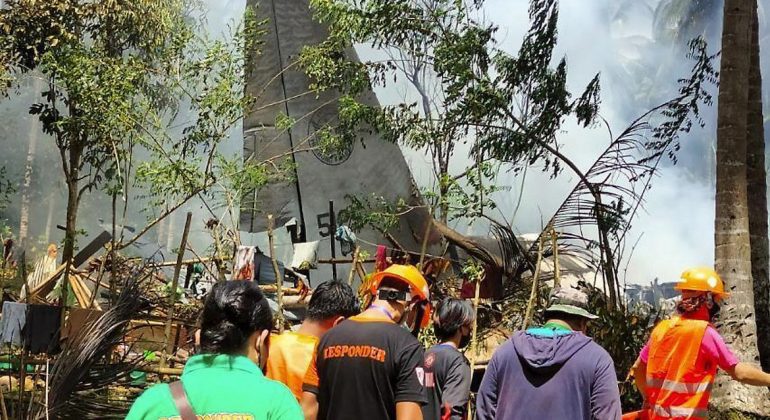 Crashed Philippine Air Force C-130 black box recovered: authorities