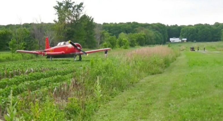 Quebec woman killed by landing aircraft while mowing lawn