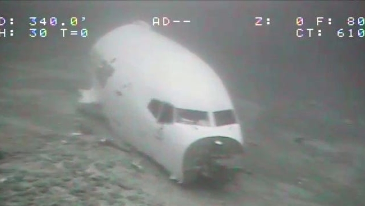 In photos: NTSB recovers majority of Boeing 737-200F remains after crash in Honolulu
