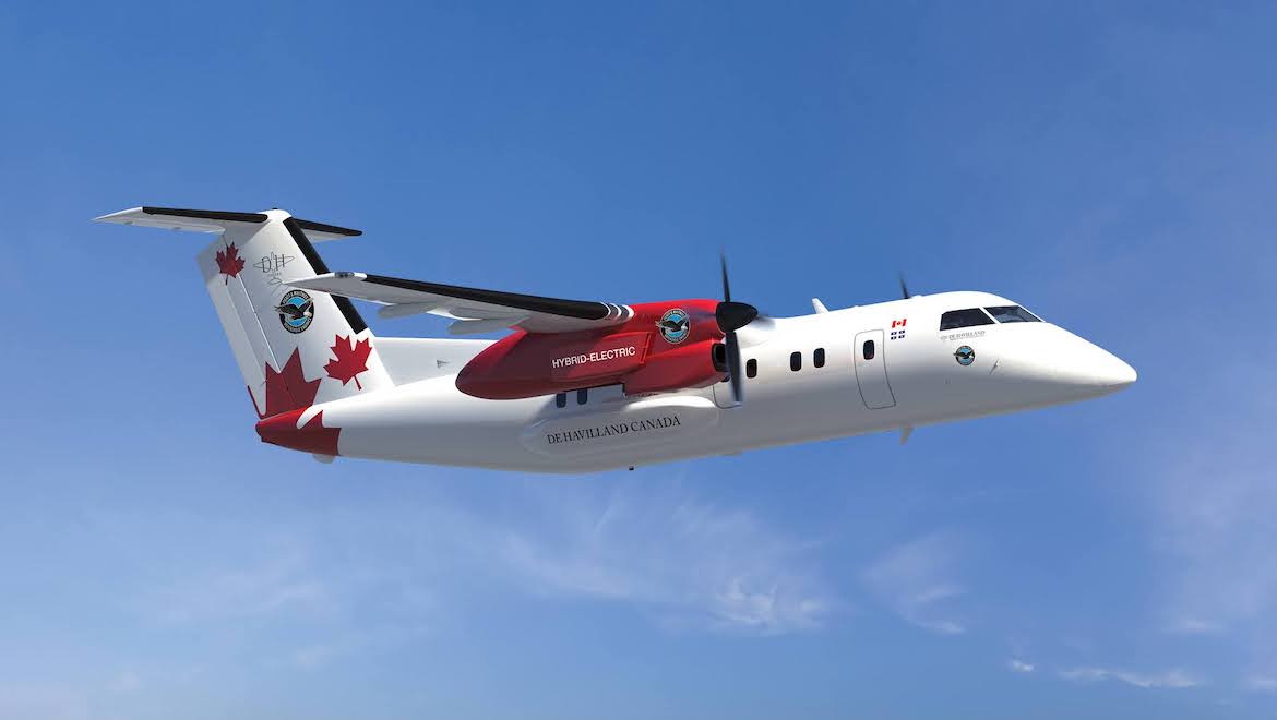 De Havilland Canada to produce hybrid-electric Dash 8 aircraft demonstrator