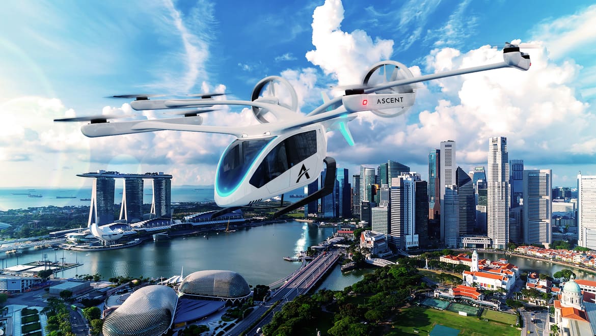 Embraer flying taxis coming to major APAC cities in 2026