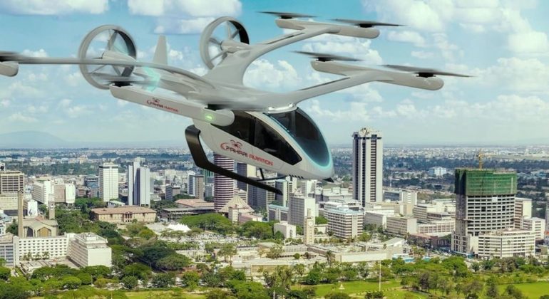 Embraer’s flying taxi partners with Kenya Airways