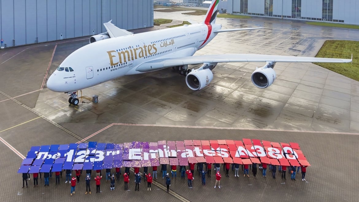 ‘A vital pillar’: Airbus delivers last A380 to Emirates airline