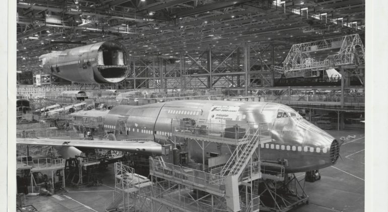 Last 747 rolls off production line as an era comes to an end