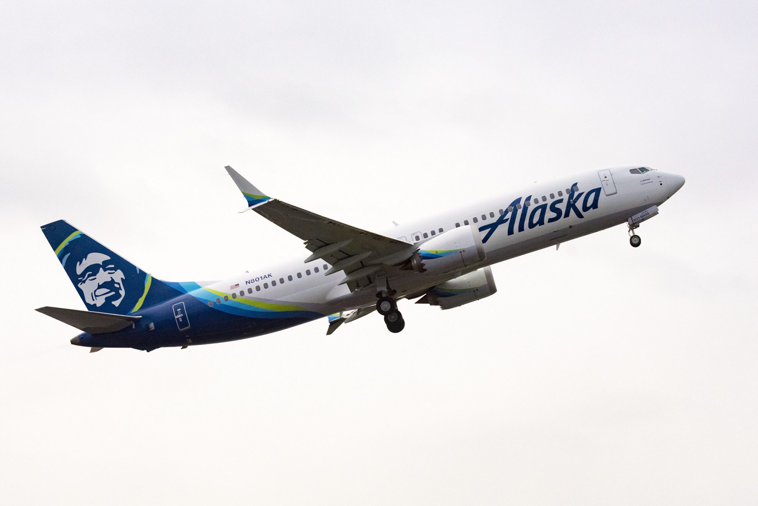 Alaska's new Boeing 737-8 aircraft