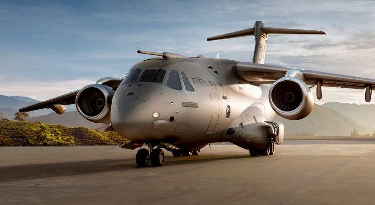Embraer and Mahindra unveil plans for joint venture on C-390 Millennium in India