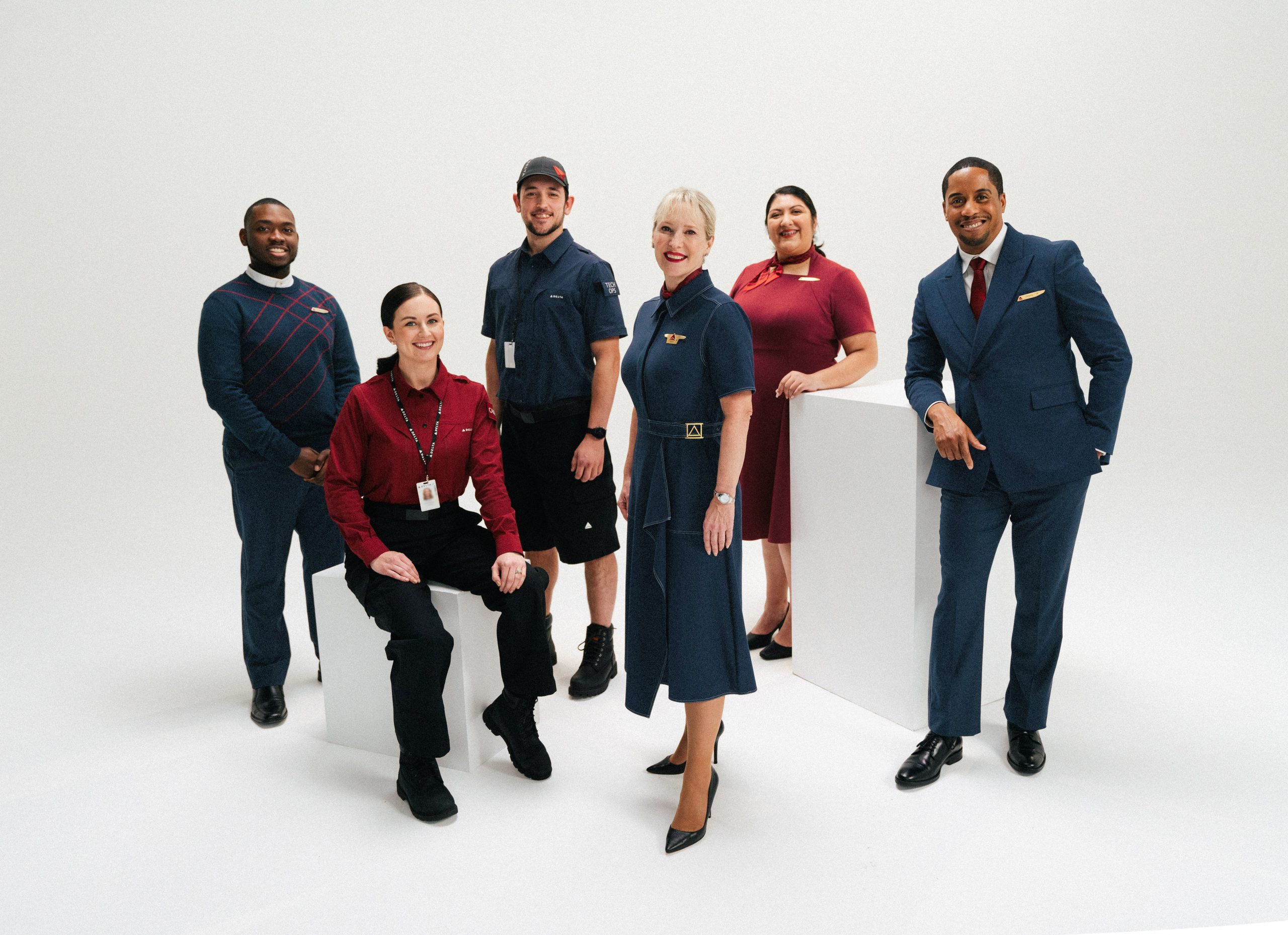 Delta employees get a sneak peek at new uniform prototypes designed with their feedback