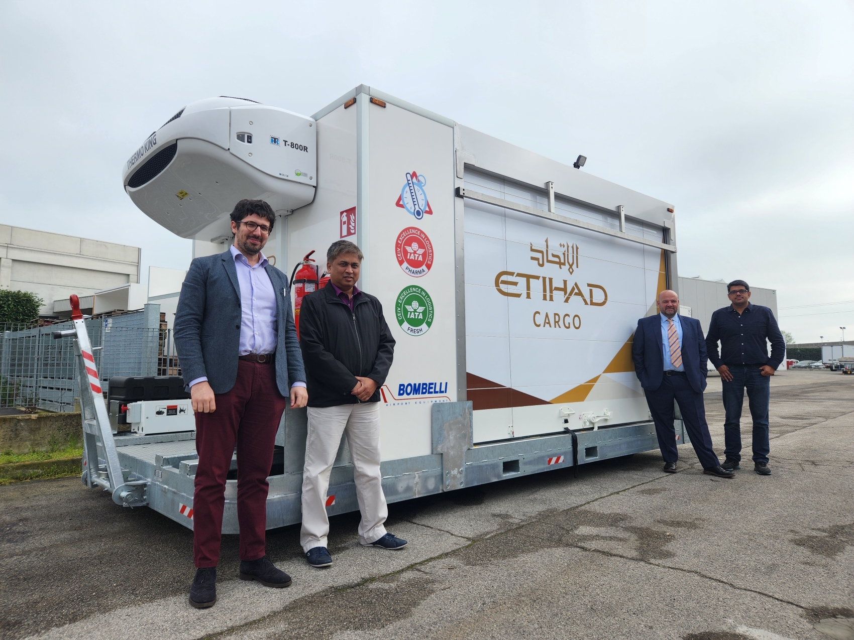 Etihad Cargo enhances cool chain capabilities with the introduction of cool dollies