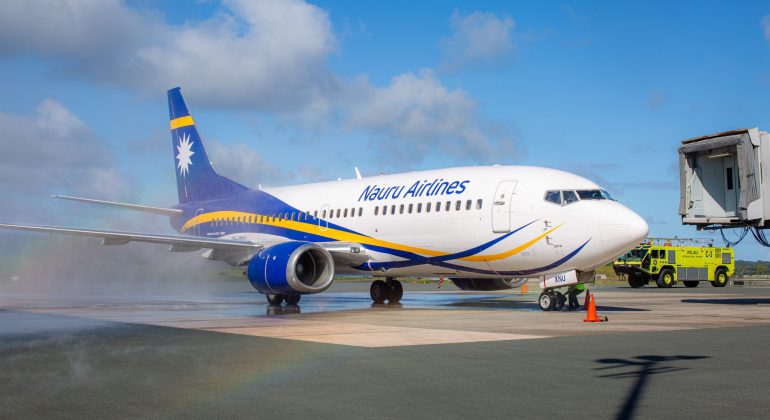 Nauru Airlines launches direct flights from Brisbane to Palau