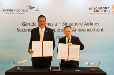 Singapore Airlines and Garuda Indonesia deepen ties with frequent flyer agreement and revenue sharing plans