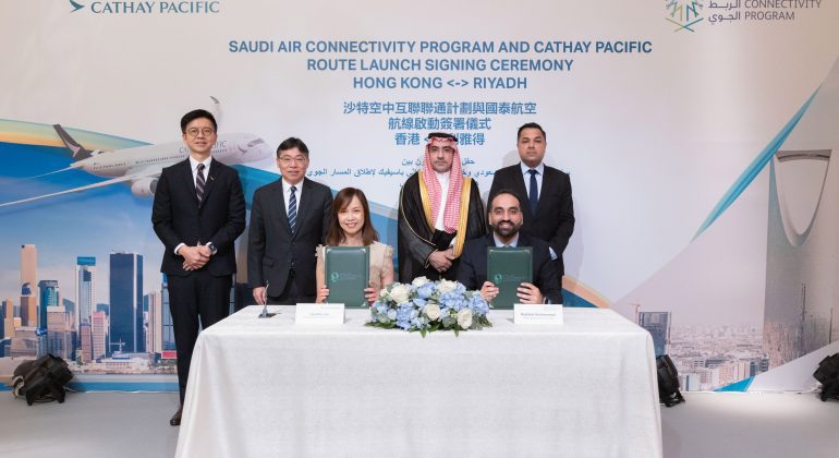 Cathay Pacific to launch direct flights between Hong Kong and Riyadh, strengthening ties and promoting Belt and Road Initiative