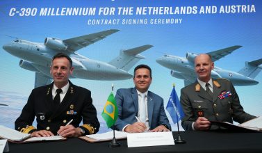 Netherlands and Austria order nine Embraer C-390 Millennium aircraft